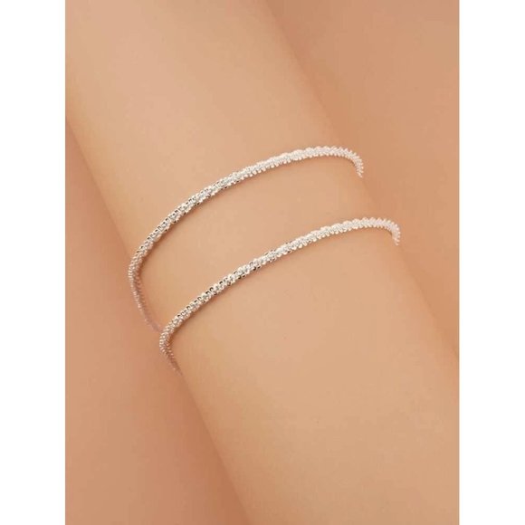 - Diamond anklet silver - Picture 2 of 3